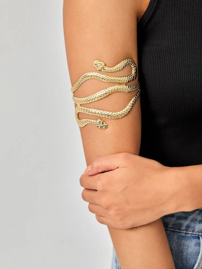 Snake Design Arm Cuff - Image 2