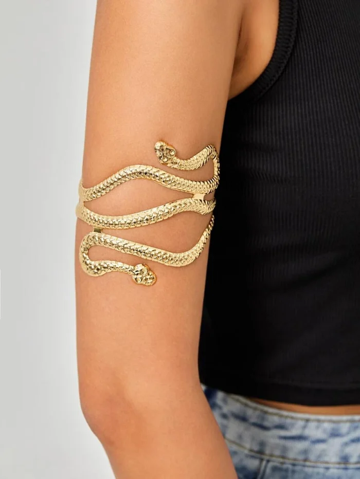 Snake Design Arm Cuff - Image 3