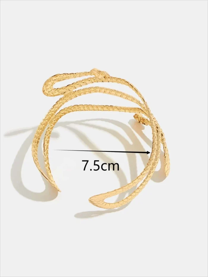 Snake Design Arm Cuff - Image 4