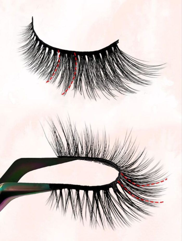 5 Pairs Full False Lashes Cat Eye Look - Image 4