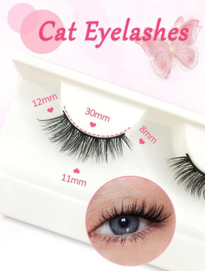 False Eyelashes,7 Pairs Full False Lashes - Image 7