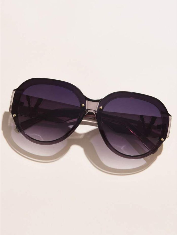 Round Frame Sunglasses - Image 4