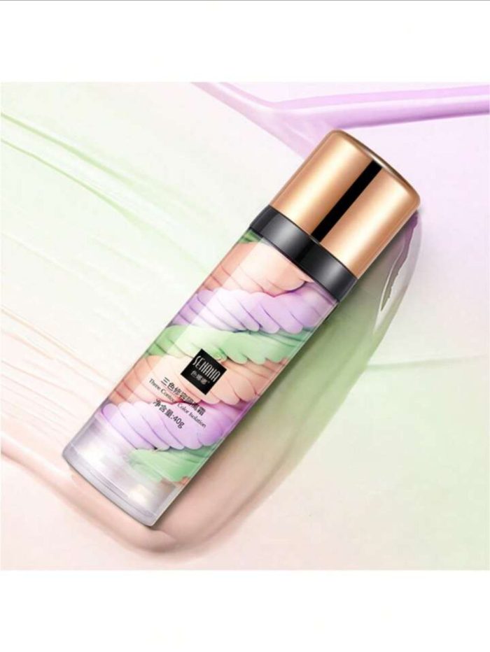 Three Contour Color Isolation,  Primer Face Makeup Waterproof Oil-control BB Primer Cream - Image 5