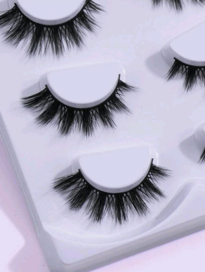 4pairs Full Strip Extra Long False Eyelashes - Image 7