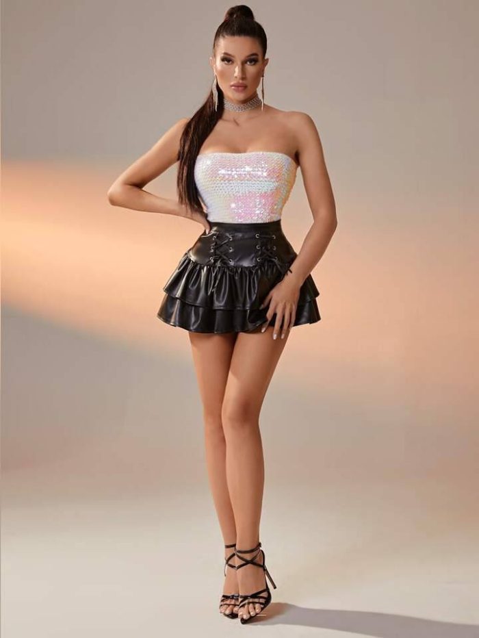 Sequin Tube Top - Image 5