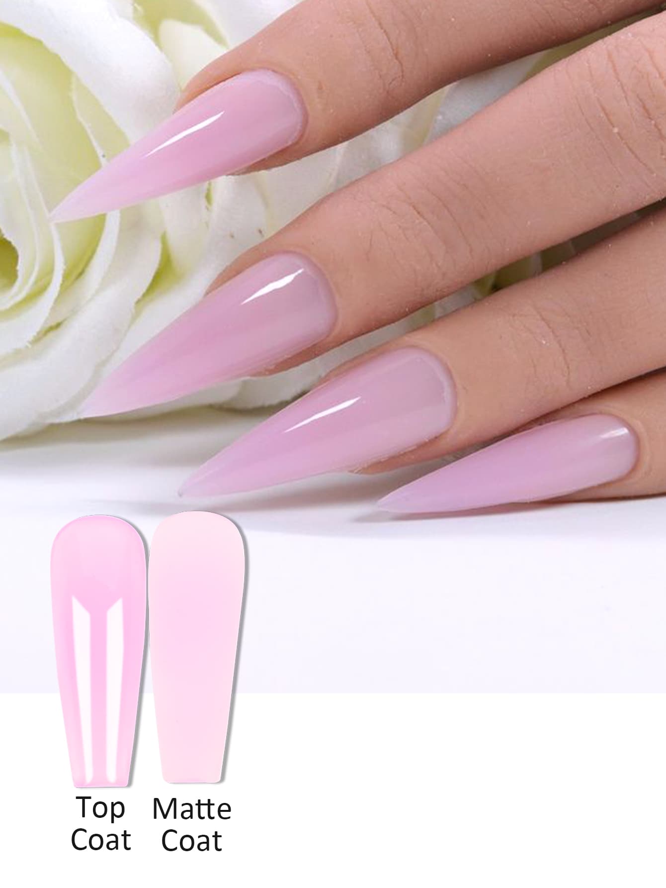 25pcs Extension Poly Nail Gel Kit 15ml Clear Pink Prolong Acrylic Nail Gel With Nail File Cleanser Extension Mold Clip Brush Manicure Tools Kit - Image 7