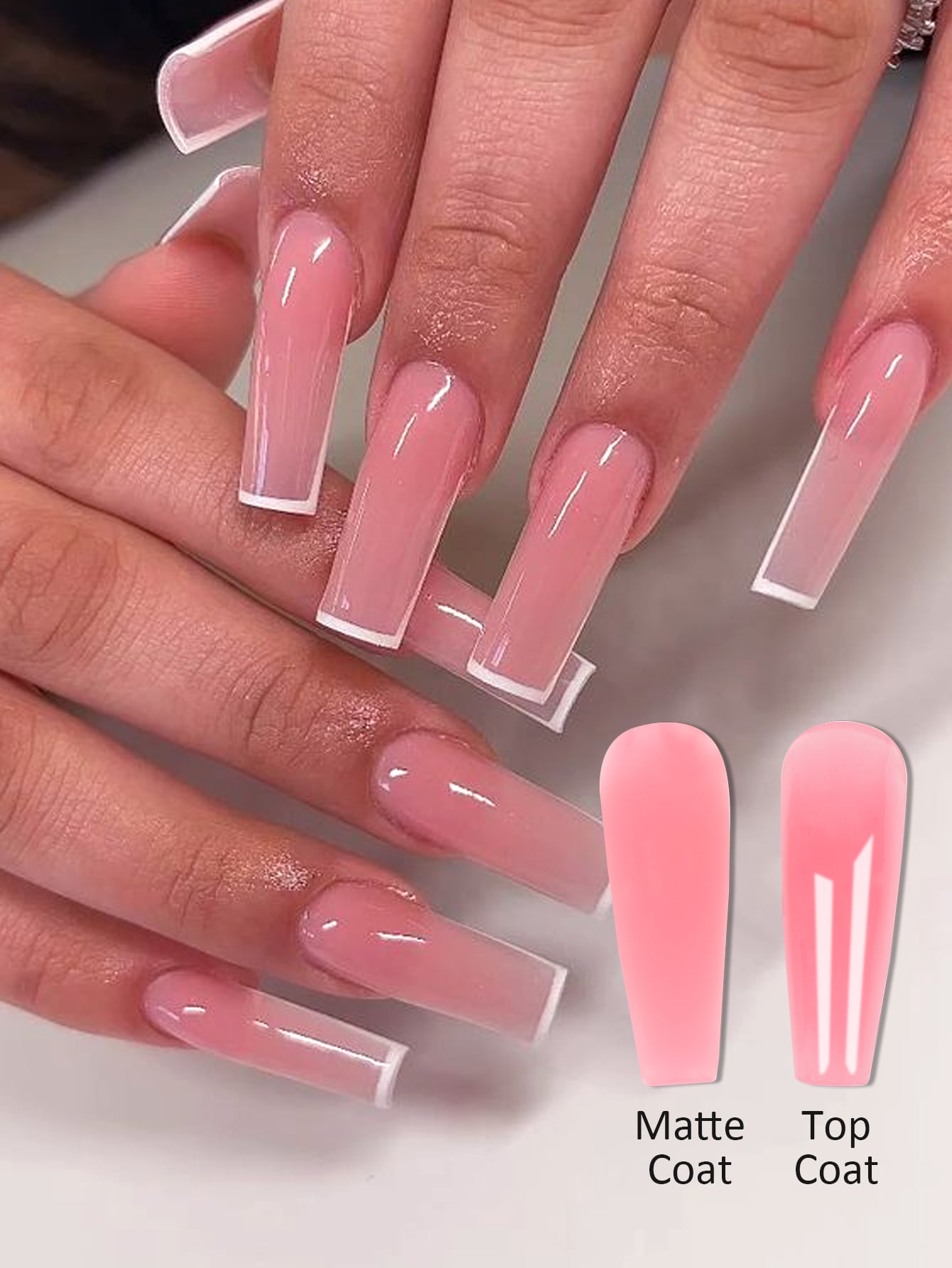 25pcs Poly Extension Nail Gel Kit 15ml Soft Pink Acrylic Gel UV Prolong Building Gel with Nail File Clip Extension Mold Brush Cleanser Manicure Tool Set - Image 7