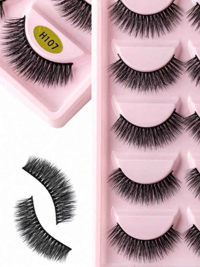 5pairs Volumized False Eyelashes - Image 3