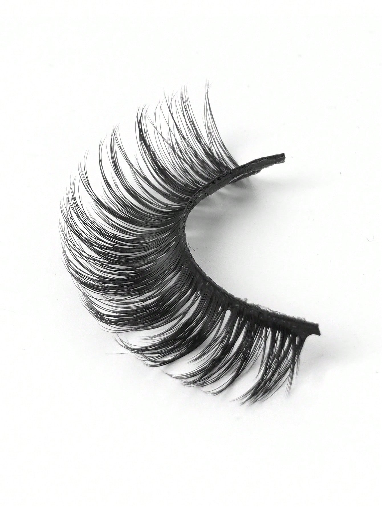 7 Pairs/set Criss-cross Faux Eyelashes, Thick, Curly And Dramatic - Image 3