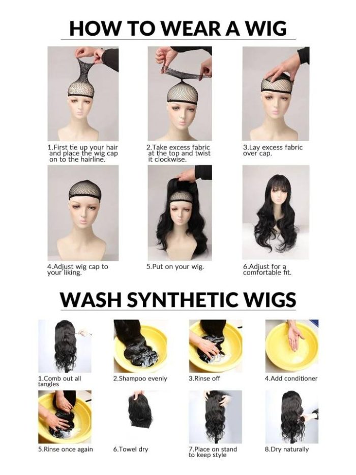 Invisible Wire Hair Extensions 20 Inch Secret Synthetic Hairpieces with Transparent Wire Adjustable Size 2 Secure Clips Light Long Wavy Curly Hair Extensions for Women(black) - Image 5