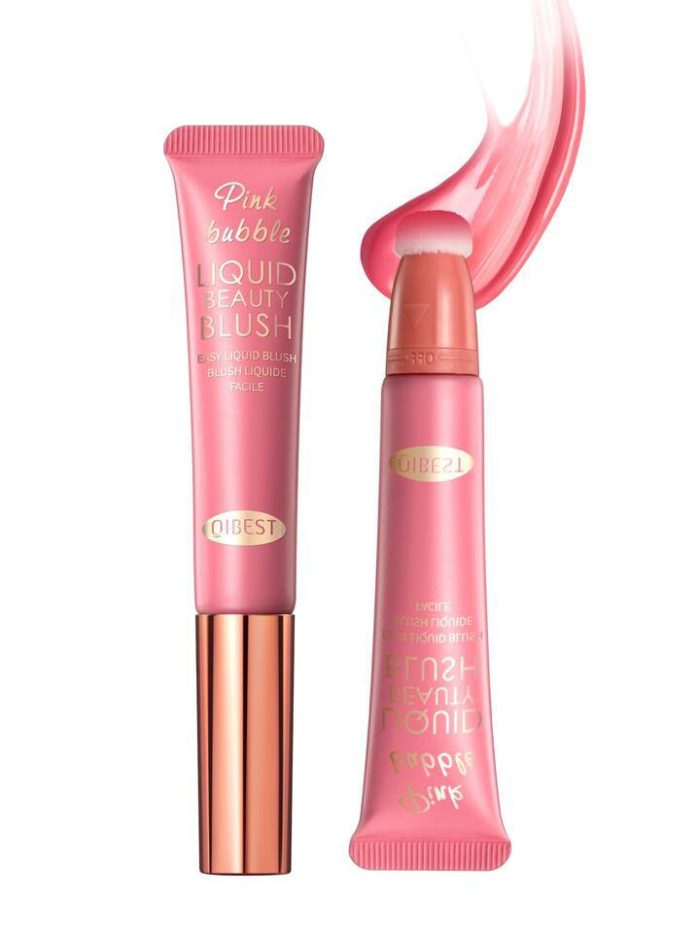 Liquid Blush,1Pc Brightening Liquid Blush Hydrating Liquid Blush Natural Lasting Brightening Blush - Image 4
