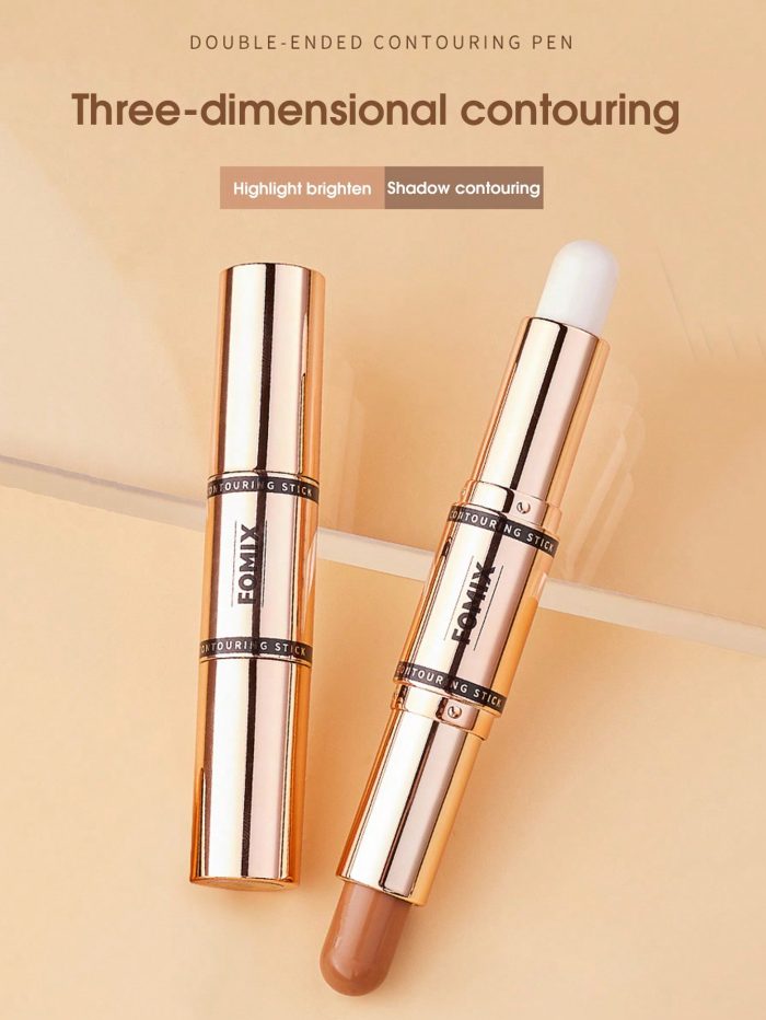 Double Ended Highlight & Contouring Stick,1Pc Multi-Function Contouring Stick Matte - Image 5