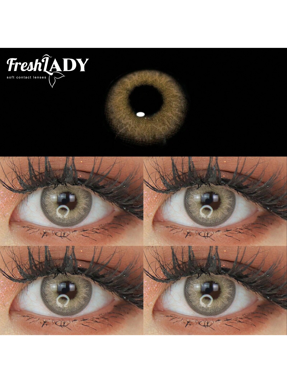 Freshlady Himalaya Grey14.0mm Contact Lenses 1 Year Disposable