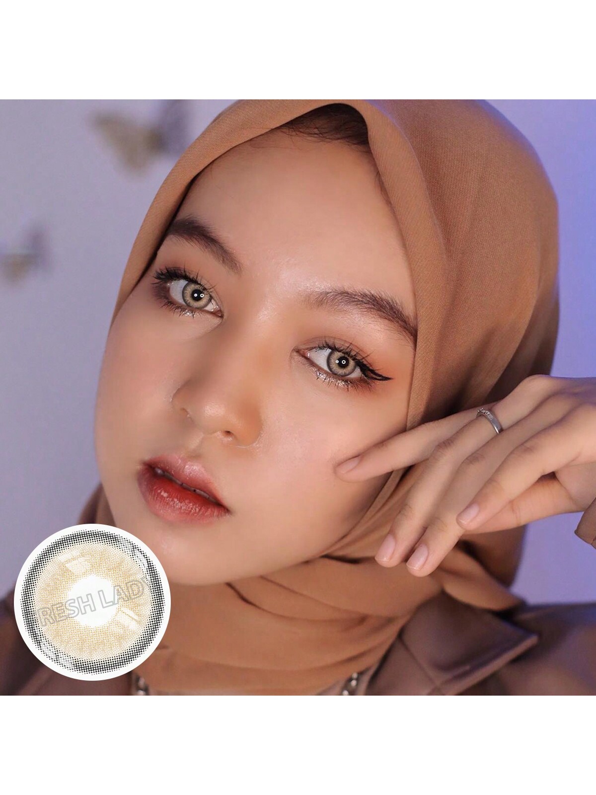 Freshlady Himalaya Grey14.0mm Contact Lenses 1 Year Disposable - Image 5