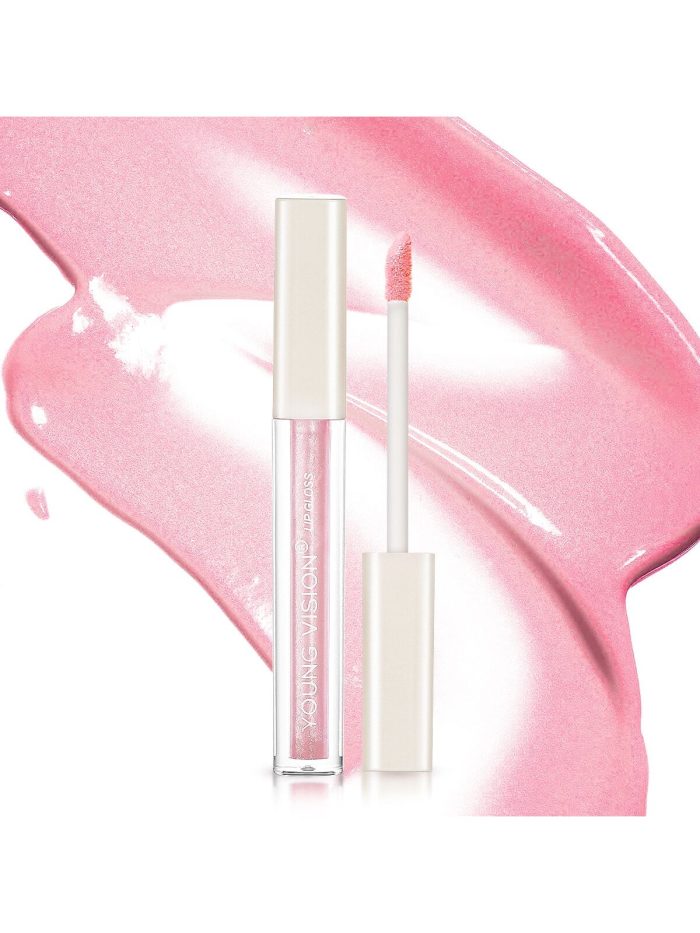 Long-wearing Moisturizing Lip Gloss 01 Dusty Pink - Image 2