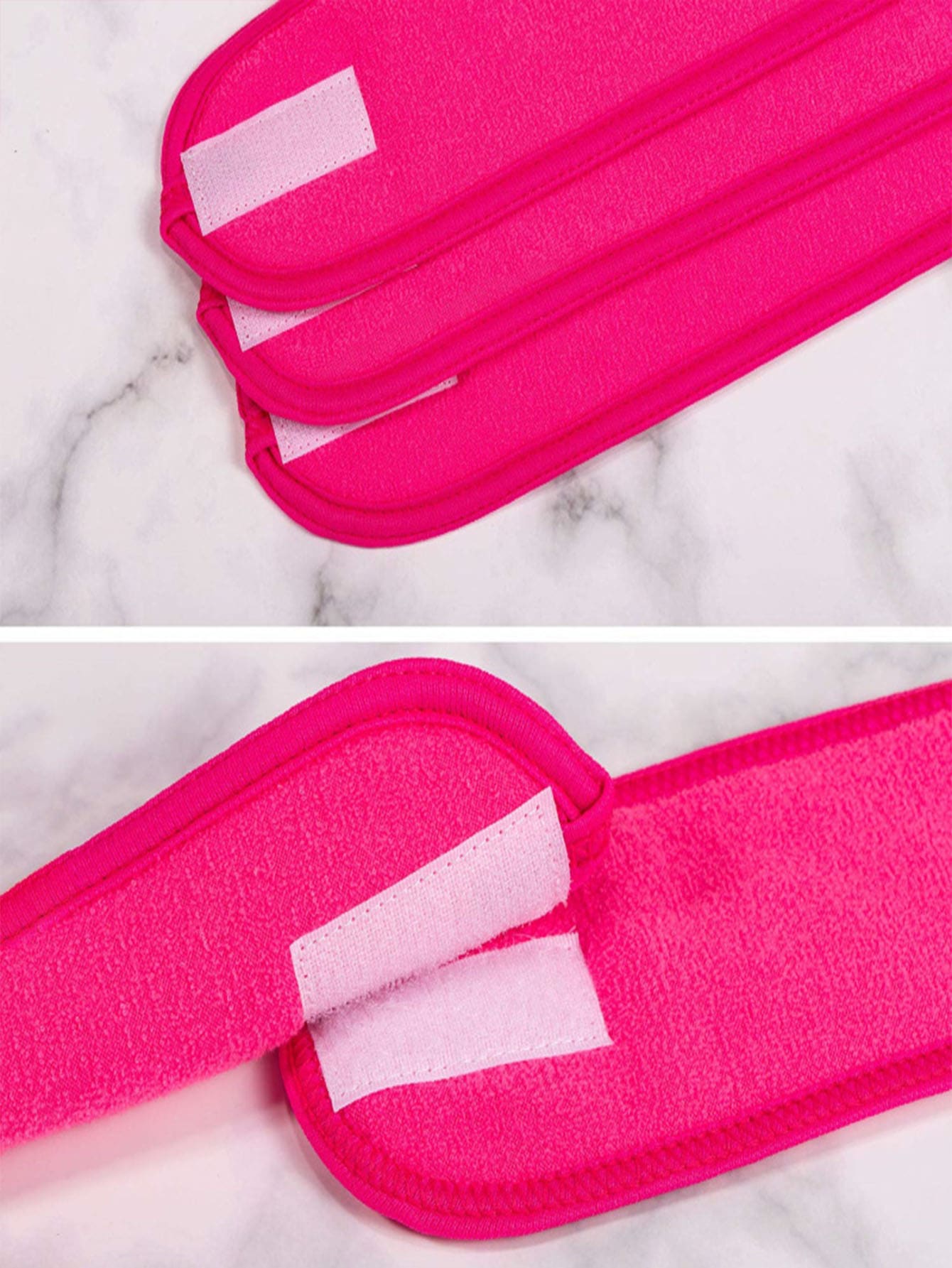 1pc Magic Tape Headband For Washing Face, Doing Makeup, Sports - Image 5