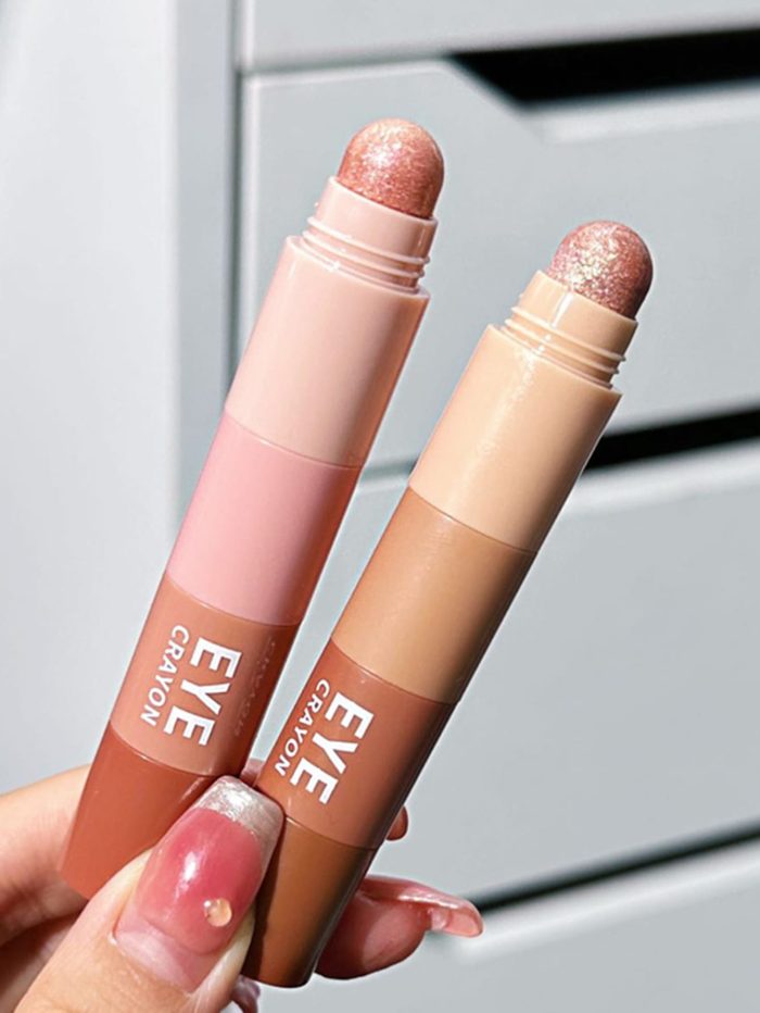 1pc Matte,pearl,sparkle,cosmetic Eye Shadow Stick With Long-lasting Waterproof - Image 6