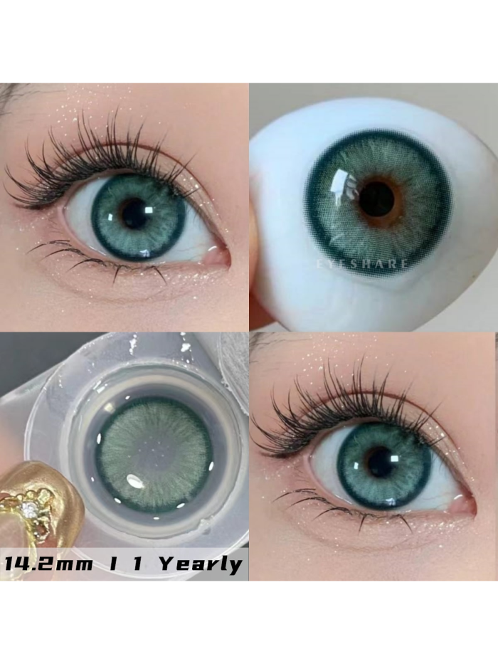 EYESHARE Natural Colored Contact Lenses for Eyes 2pcs New Contact Lenses Green Lenses Fashion Colored Lens Eye Color - Image 2