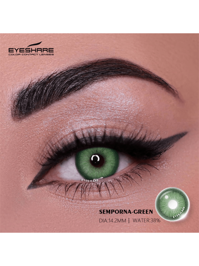 EYESHARE Natural Colored Contact Lenses for Eyes 2pcs New Contact Lenses Green Lenses Fashion Colored Lens Eye Color - Image 3