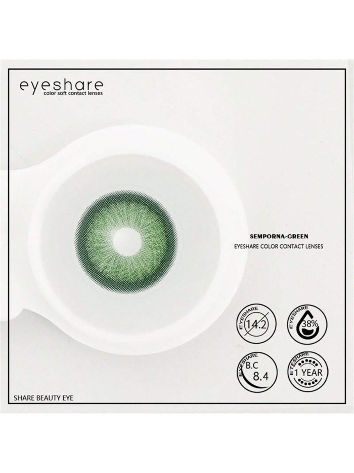 EYESHARE Natural Colored Contact Lenses for Eyes 2pcs New Contact Lenses Green Lenses Fashion Colored Lens Eye Color - Image 4