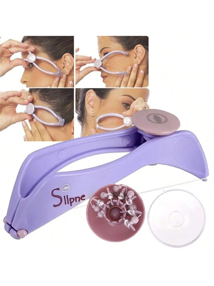 Facial Hair Removal Tool, Manual Spring Facial Hair Remover, Face Hair Epilator Removal Extractor Tool