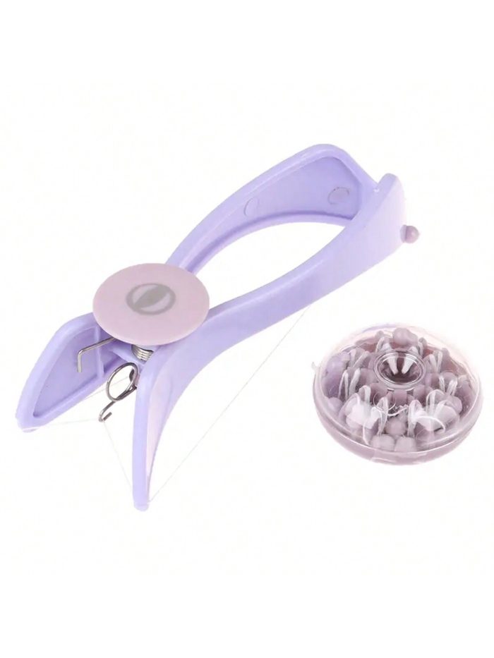 Facial Hair Removal Tool, Manual Spring Facial Hair Remover, Face Hair Epilator Removal Extractor Tool - Image 8