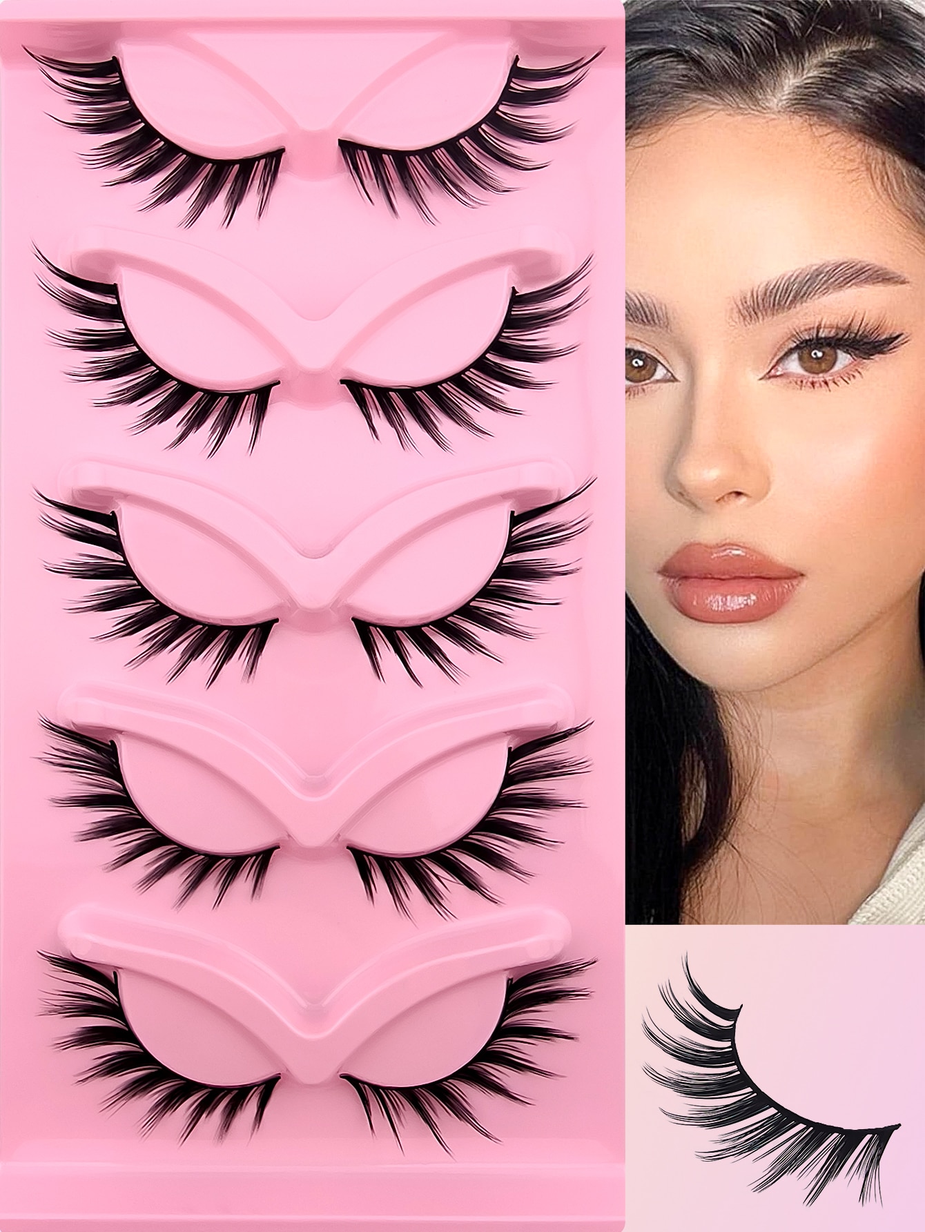Full outlet false lashes