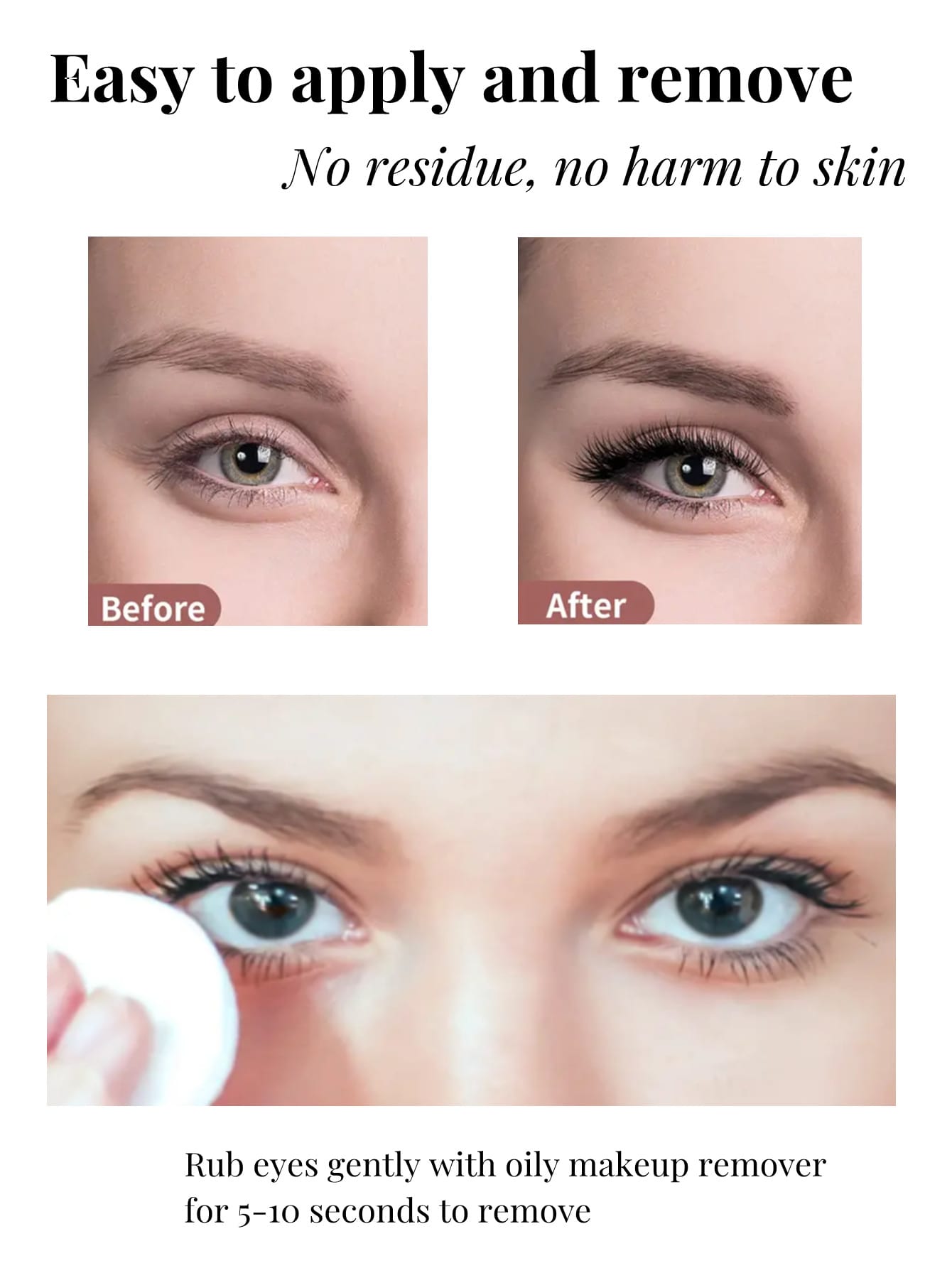 1 Piece 5ML Clear Color Eyelash Glue Makeup Faux Mink Eyelashes Adhesive Quick Dry Waterproof Long-lasting Lashes - Image 5