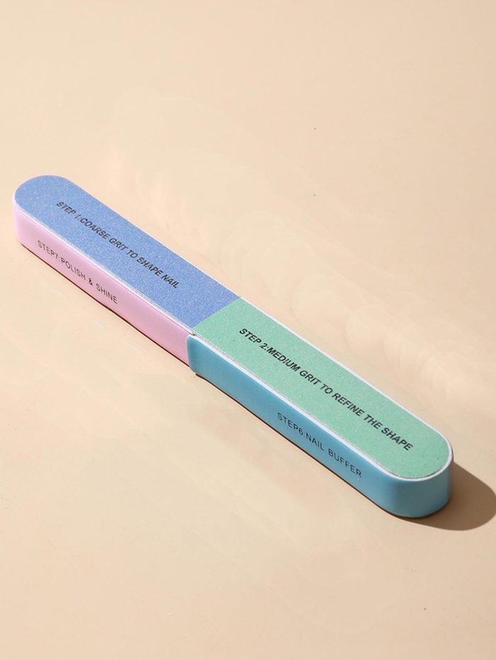 7 Way Nail Buffer, Nail Buffers Blocks for Natural Nails Shine Smoother Upgraded Buffing Block Seven Steps Polisher Fingernail Files Buffer Shining Buff Nails