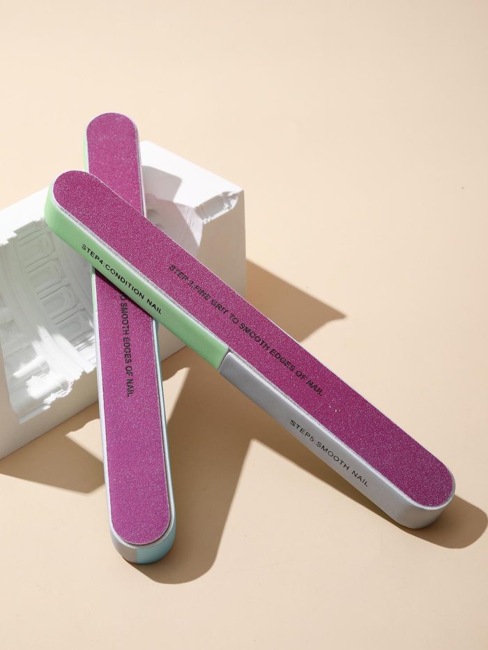 7 Way Nail Buffer, Nail Buffers Blocks for Natural Nails Shine Smoother Upgraded Buffing Block Seven Steps Polisher Fingernail Files Buffer Shining Buff Nails - Image 4