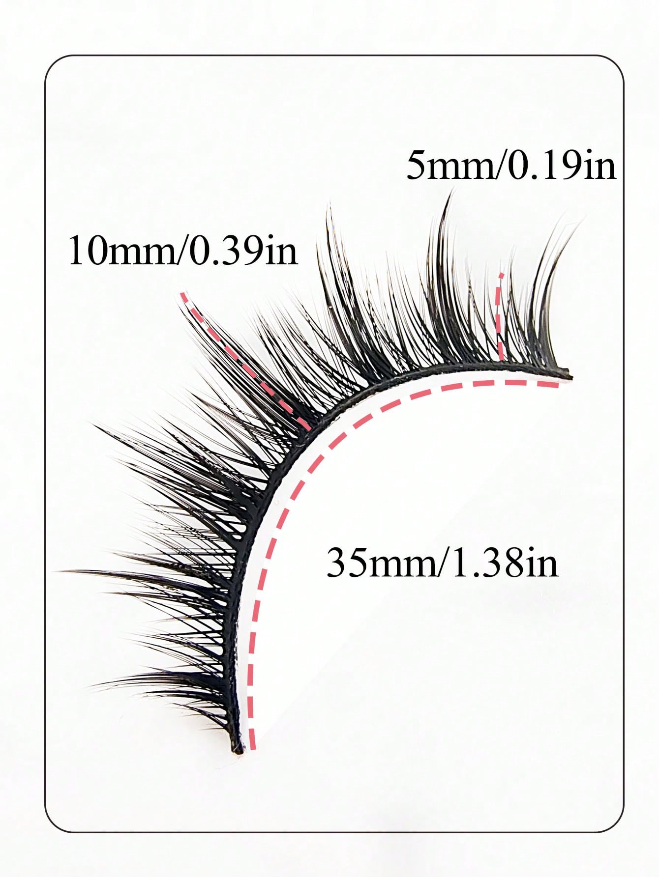10 Pairs Manga Lashes Comic Lashes, Multilayer Natural Cross Thick False Eyelashes Professional Curling Lashes - Image 5