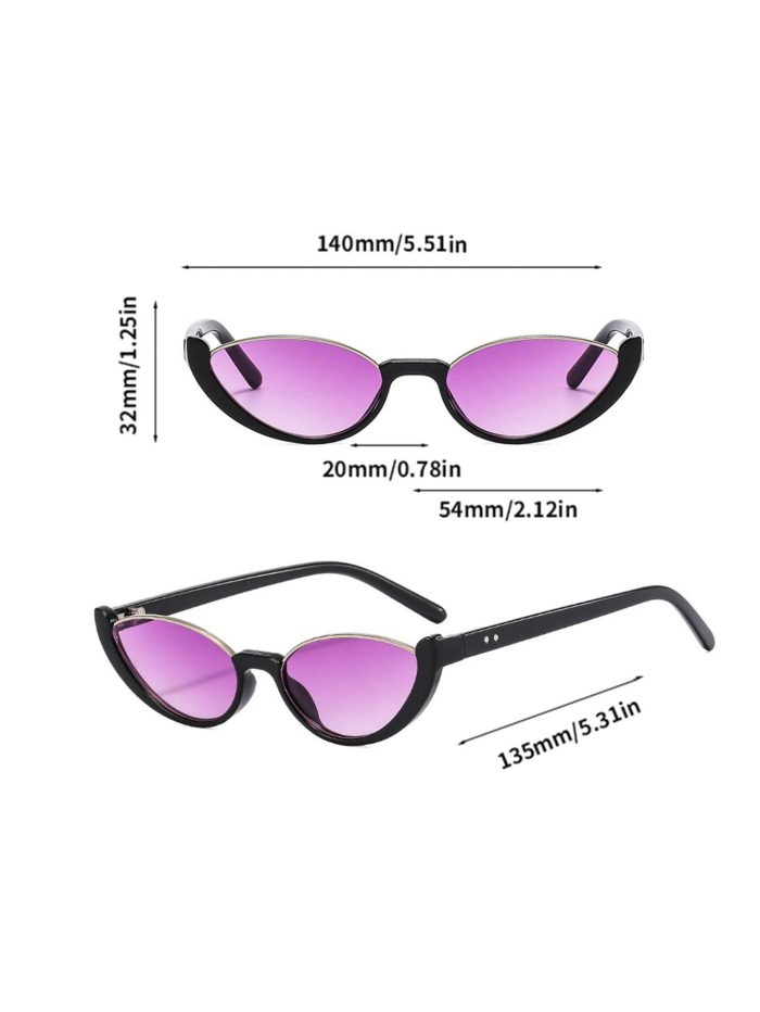 Cat Eye Fashion Glasses - Image 3