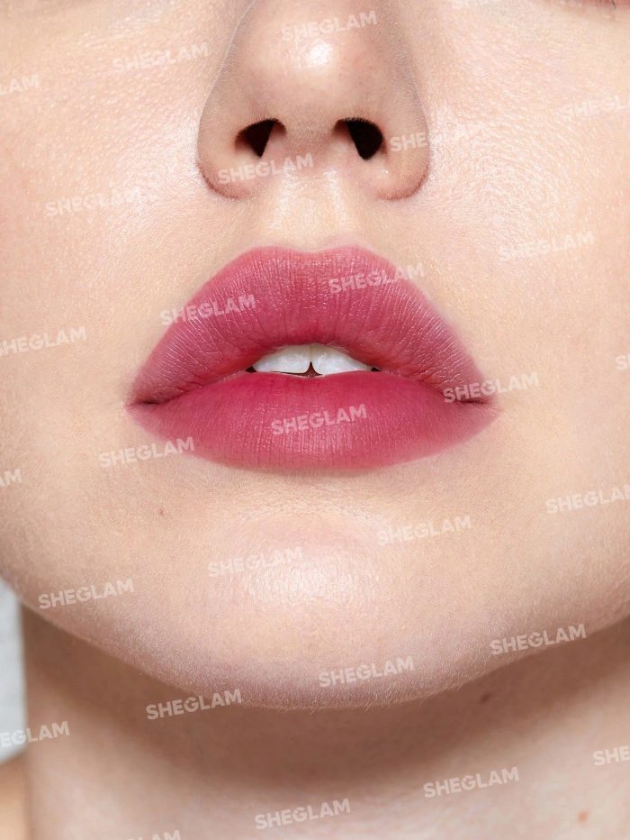 SHEGLAM For The Flush Lip & Cheek Tint-It's Chili Long-Lasting Matte Finish Lip Tint Easy-To-Use Lightweight Blush Moisturizing Lip Stain Liquid Lipstick - Image 2