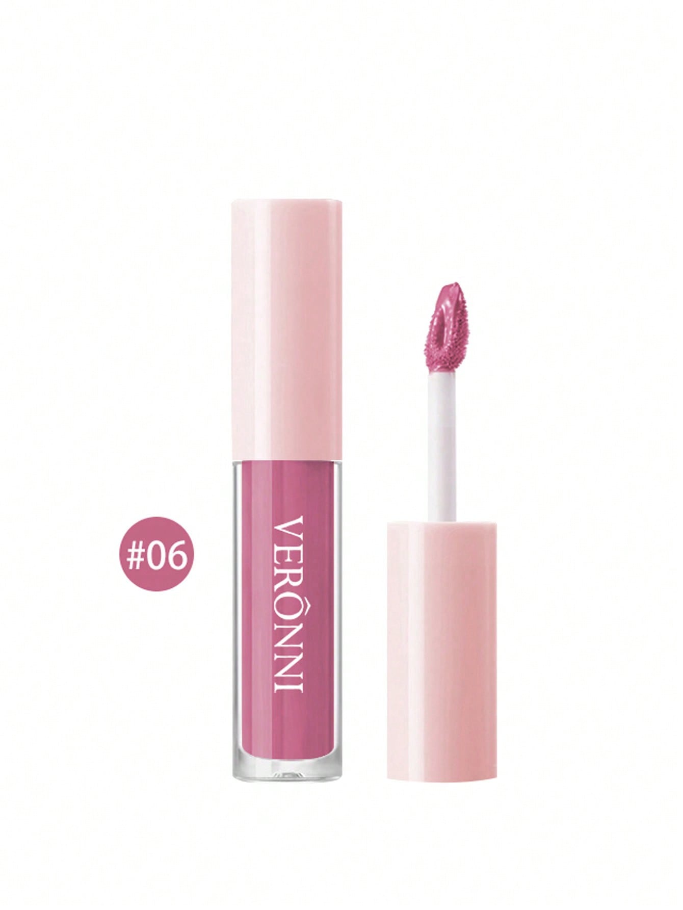 Waterproof Long-lasting Matte Lip Gloss 06 Non-Stick Cup Lip Cream 06 Rose Taupe - Image 3