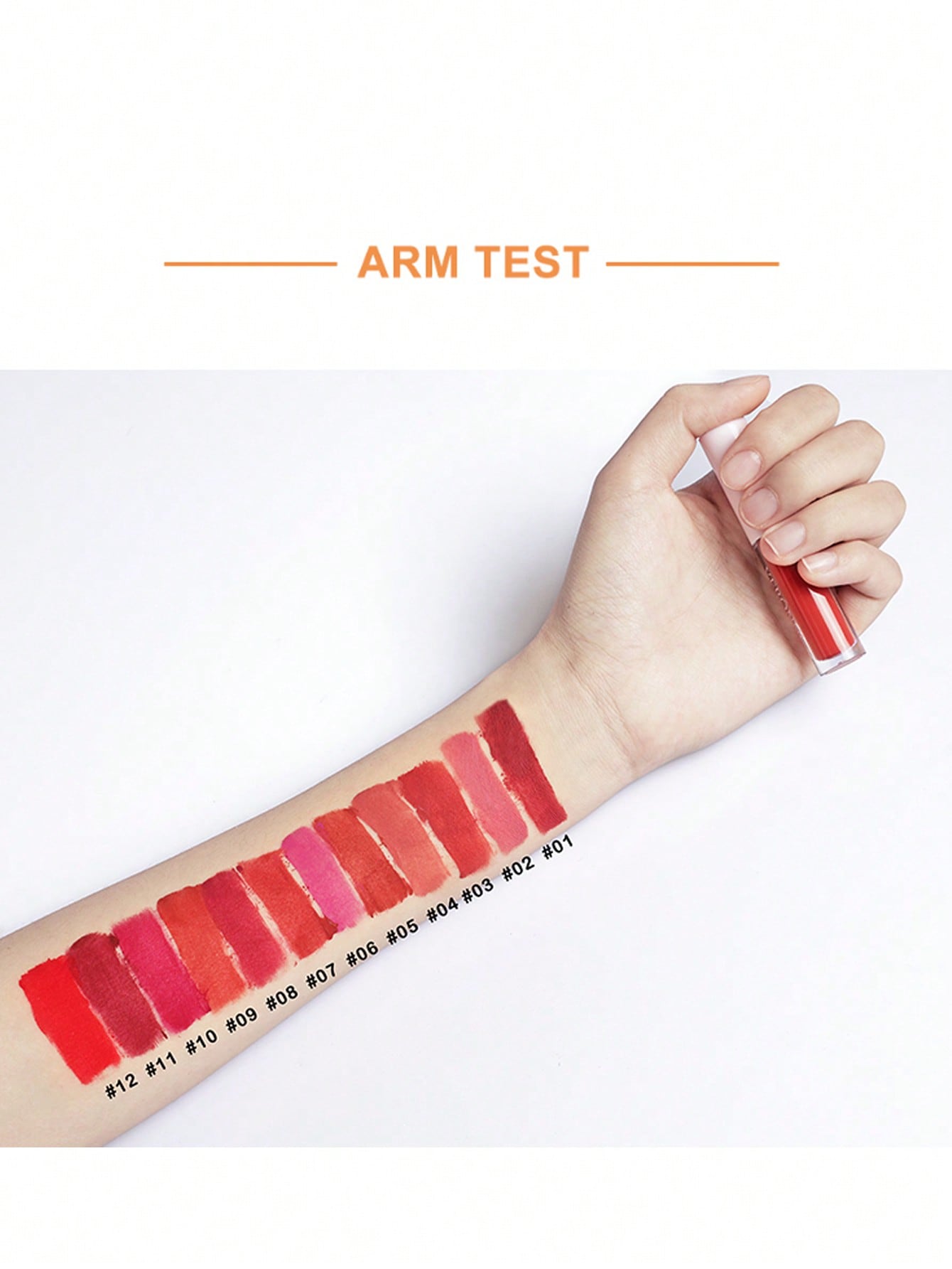 Waterproof Long-lasting Matte Lip Gloss 06 Non-Stick Cup Lip Cream 06 Rose Taupe - Image 5