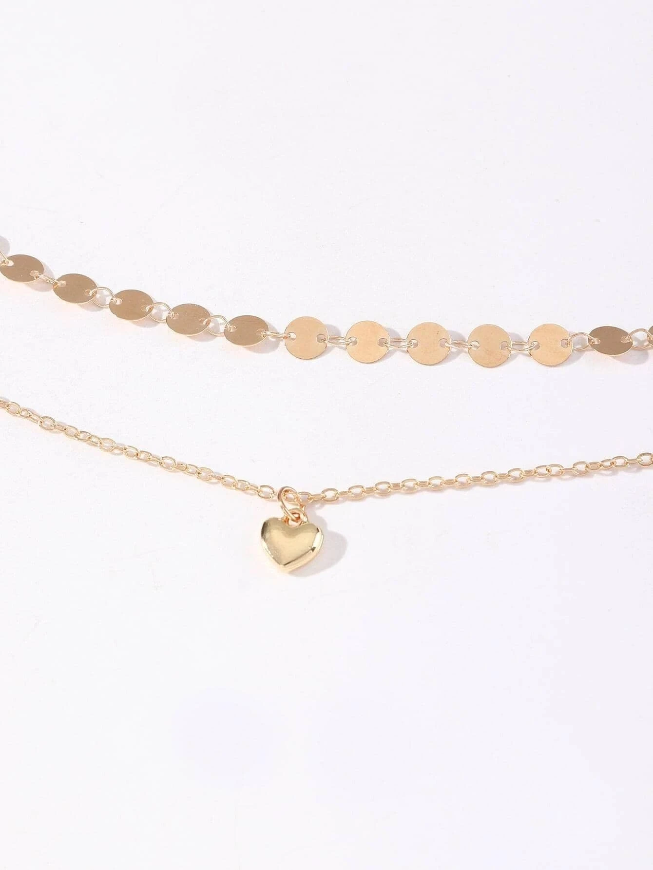 2pcs/set Disc Decor Waist Chain - Image 2