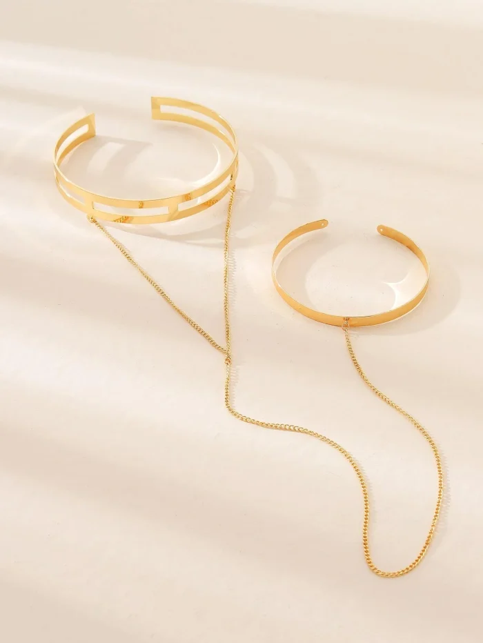 Chain Decor Arm Cuff - Image 2