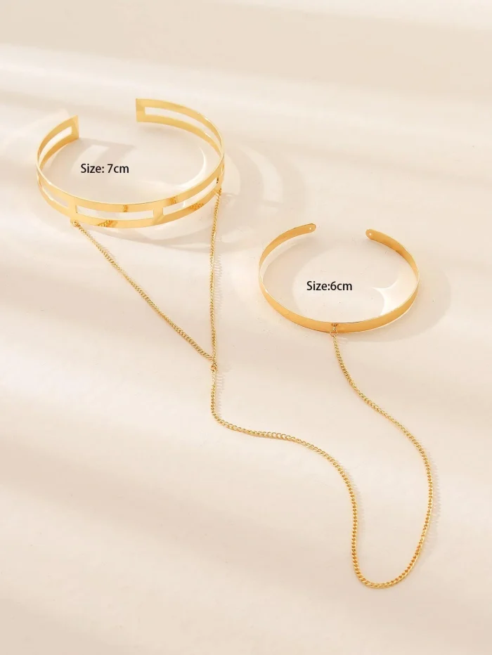 Chain Decor Arm Cuff - Image 3