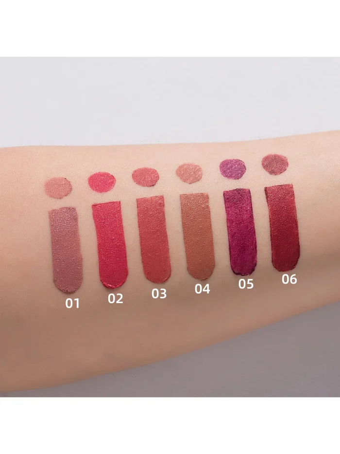 Lip Liner And Lipstick Make-up, 2-in-1 Double-headed Lipstick Set Waterproof Durable Matte LipstickB136-04 - Image 4