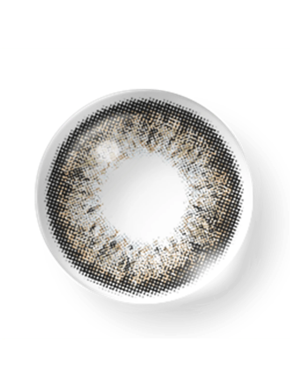 1 Pair Of Brown Enlarging Hema Colored Contact Lenses, Large Diameter & Yearly Disposable, Suitable For Dating Or Daily Wear - Image 4