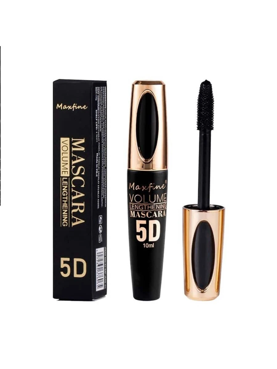 5D Silk Fiber Mascara Waterproof Dense Long-term Effect Is Not Easy To Fade Curl Mascara-Blue - Image 4