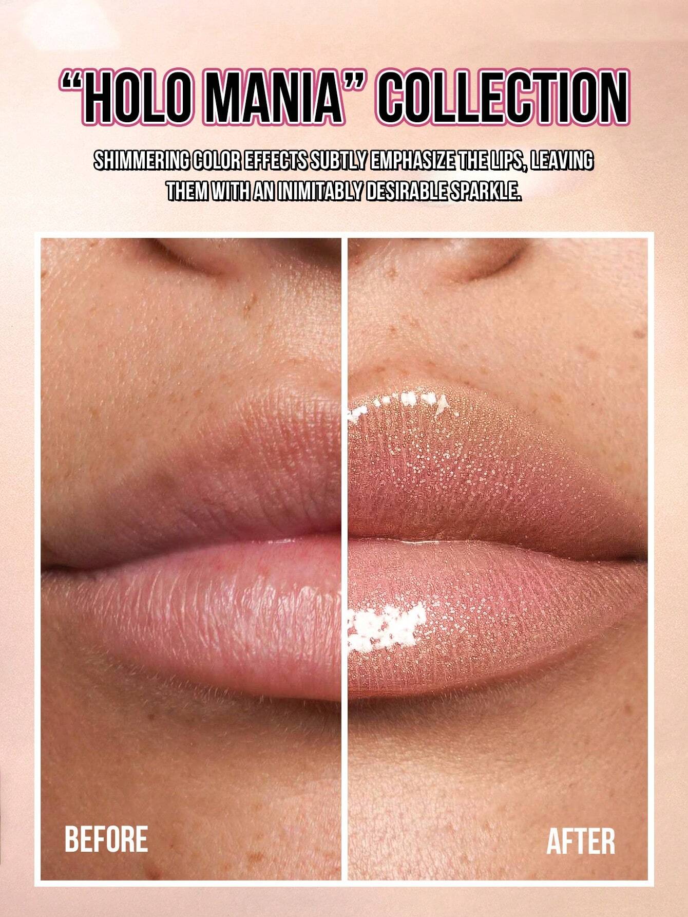 MissIyn 3Pcs, HOLO SHINE LIP CREAM, Lip Gloss, Water Gloss Lip Glaze Lip Gloss Lip Makeup Set. Shade 17+18+19 - Image 6