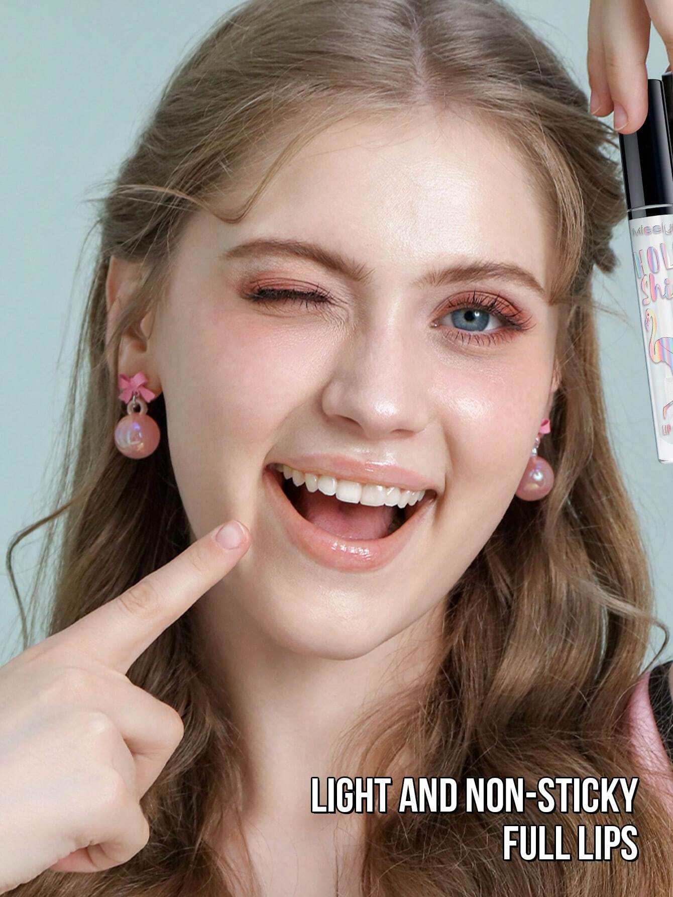 MissIyn 3Pcs, HOLO SHINE LIP CREAM, Lip Gloss, Water Gloss Lip Glaze Lip Gloss Lip Makeup Set. Shade 17+18+19 - Image 8