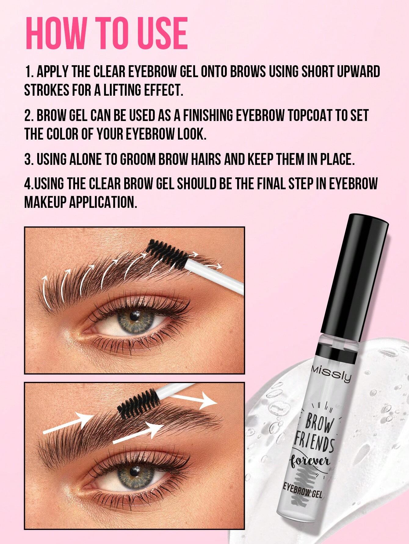 MissIyn Brow Friends Forever-Eyebrow Gel:Brow Friends Forever Eyebrow Gel. - Image 4