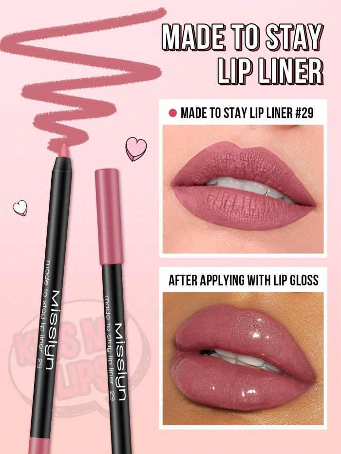 MissIyn Made To Stay Lip Liner, Matte Lip Liner 29 - Image 2