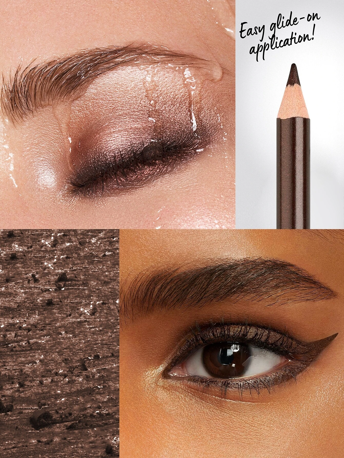 MissIyn Super Easy Anti-Slip Waterproof Eyeliner 102 Brown Shimmer - Image 5