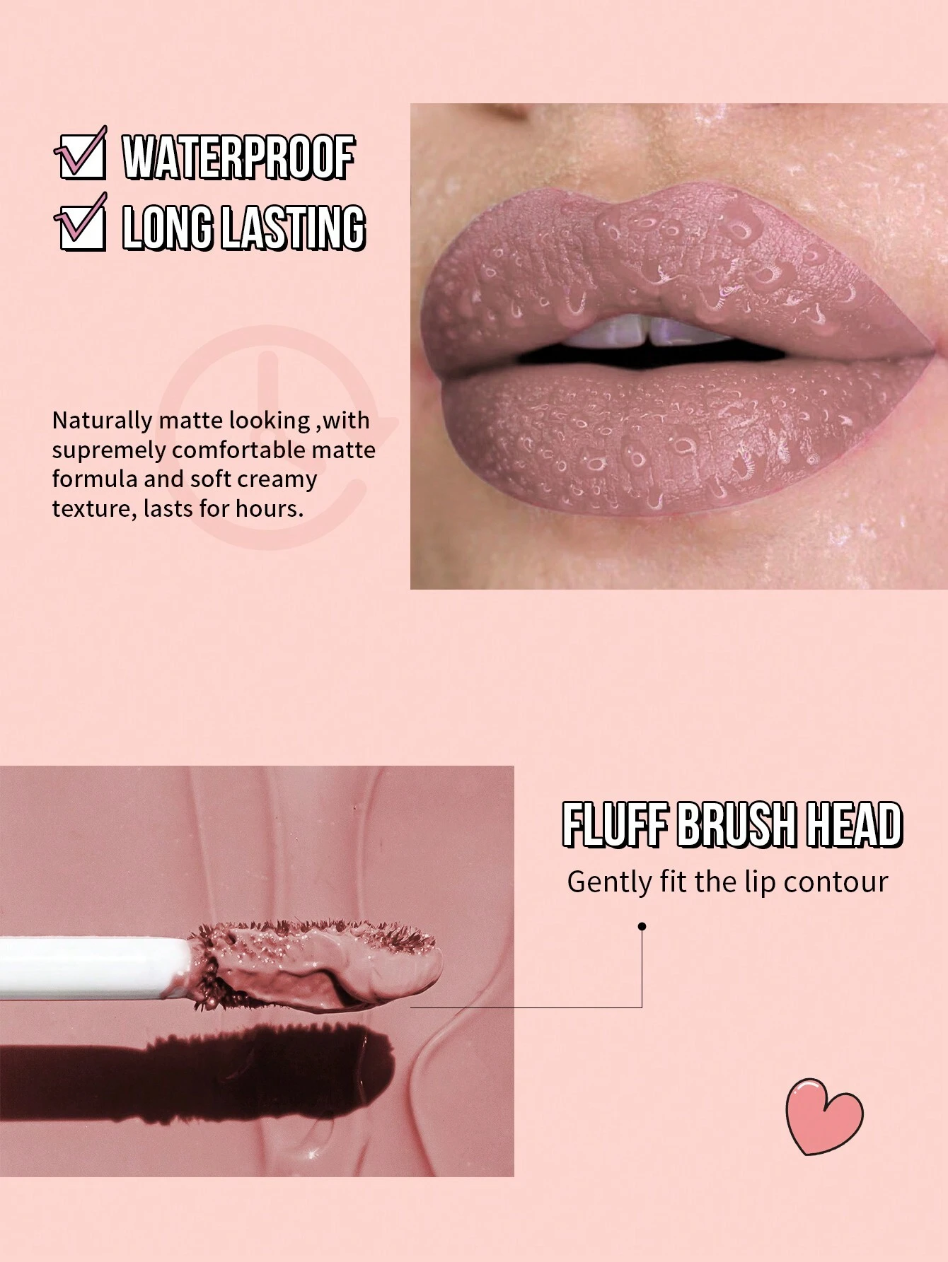 MissIyn VELVET MATTE LIP CREAM, Lightweight, Long Lasting High-Intensity Matte Color,36 Stunning - Image 5