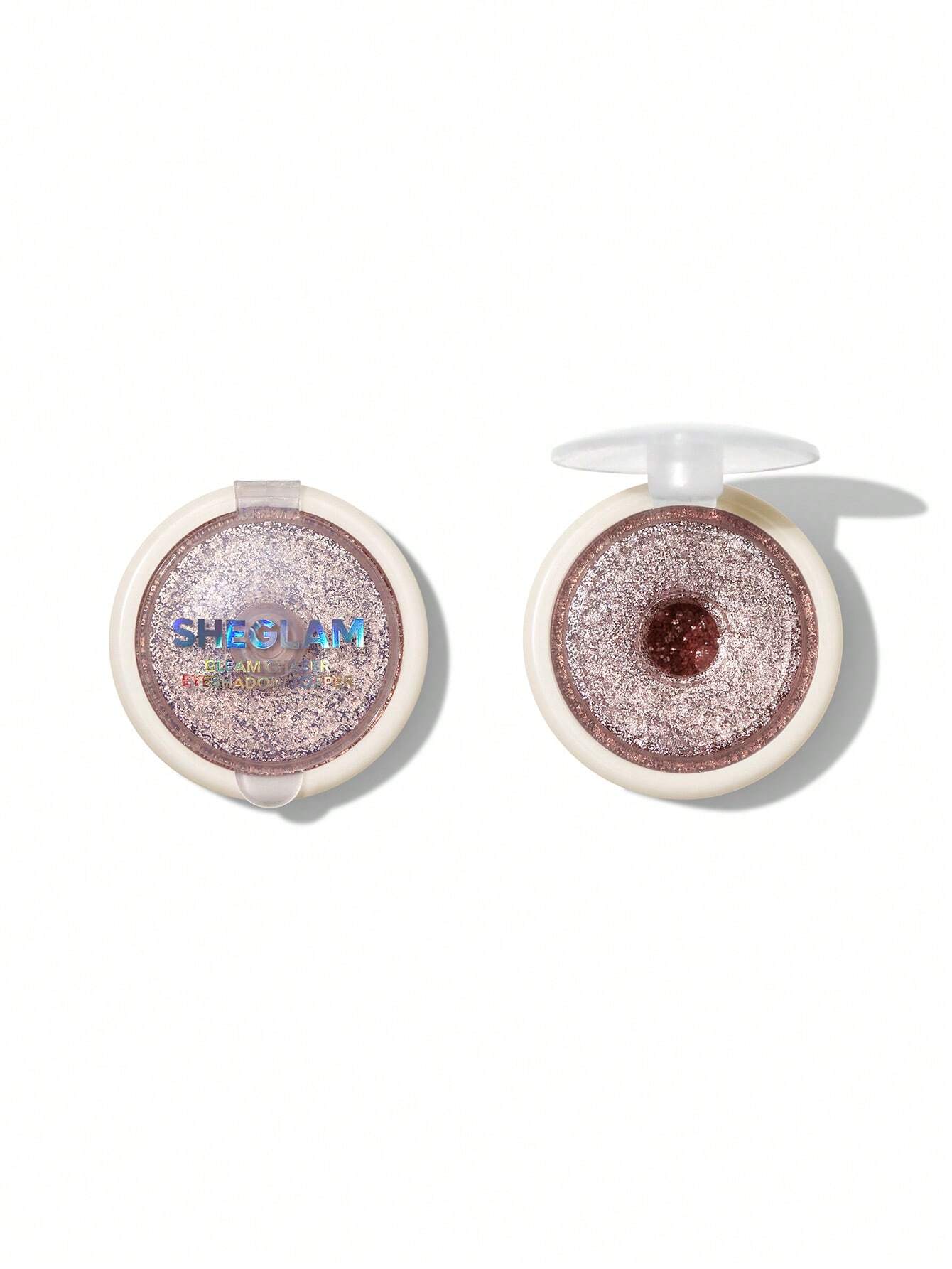 SHEGLAM Gleam Chaser Eyeshadow Topper-Peach Ring 5 Colors Glitter Eyeshadow Powder Shimmer Finish Peach Ring - Image 8