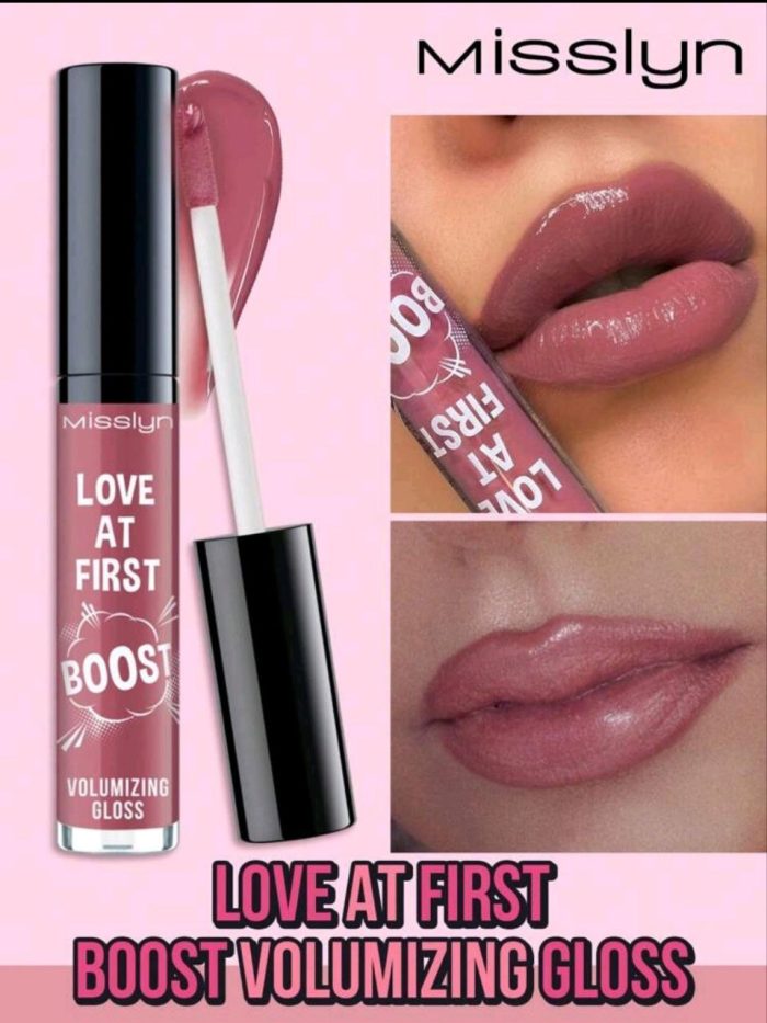 MissIyn Love At First Boost Volumizing Gloss, Moisturizing Water Gloss Lip Gloss, Long-Lasting Moisturizing Sweet Lip Glazen Non Sticky Lip Gloss