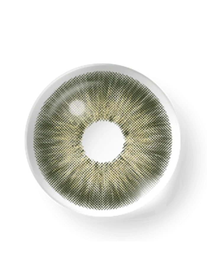 1 Pair Natural Color Lens Eyes Color Cosmetic Contact Lens Green Colored Lenses For Eyes Yearly Beauty Contact Lens - Image 5
